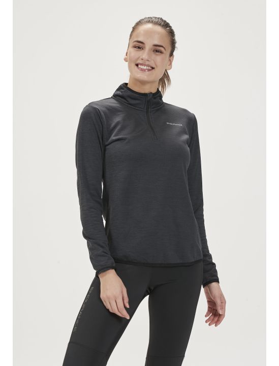 Endurance Μπλούζα L/S Vironic Waffle Melange Loose Fit Midlayer