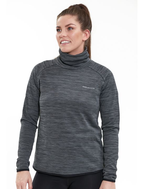Endurance Μπλούζα L/S Littao Melange Midlayer