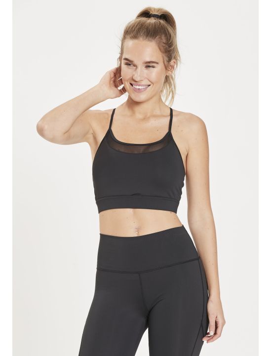 Athlecia Μπουστάκι Elisary Sports Bra with Mesh Details