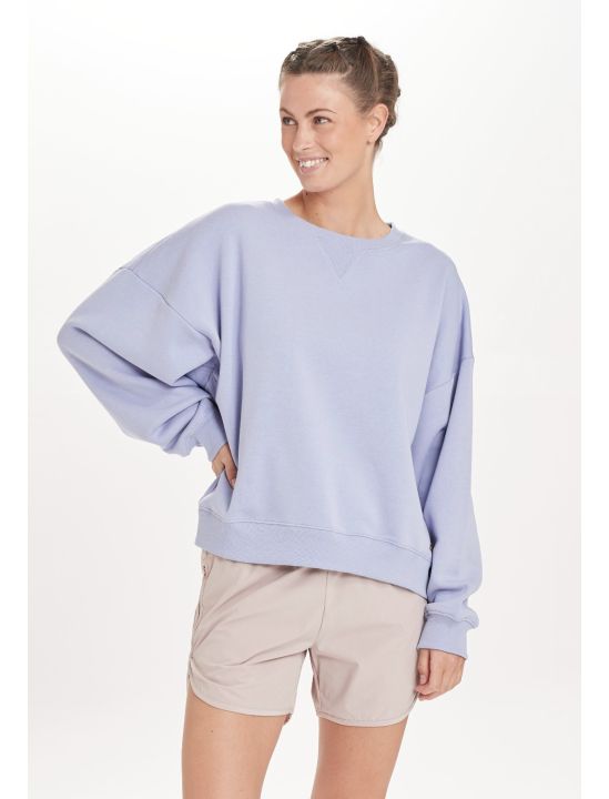 Athlecia Μπλούζα με Μακρύ Μανίκι Φούτερ Oversize Eudonie