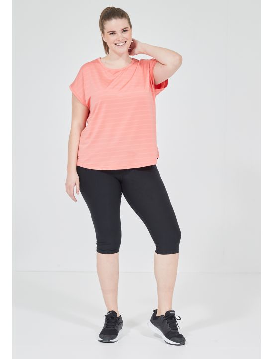 Q Plus Size Κολάν Jalon W 3/4 Tights
