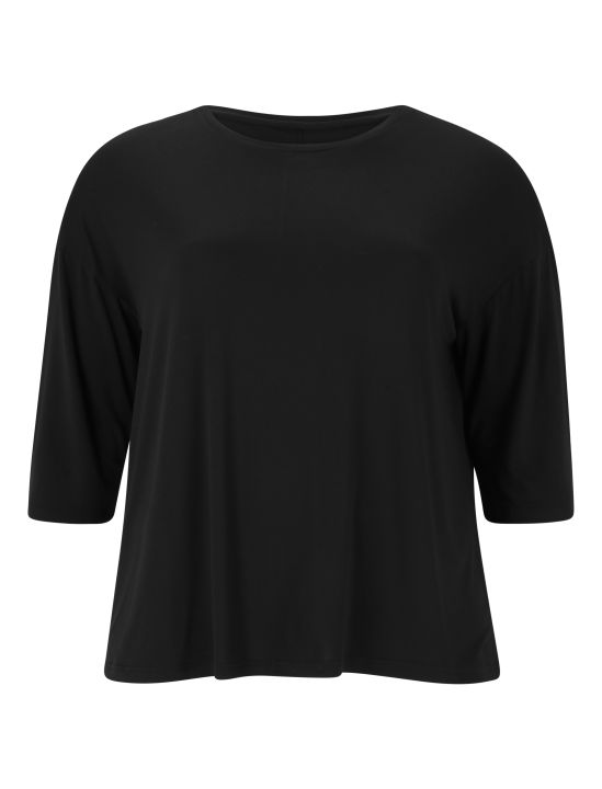 Q Plus Size T-shirt Jenirei W Soft Touch 3/4 Tee