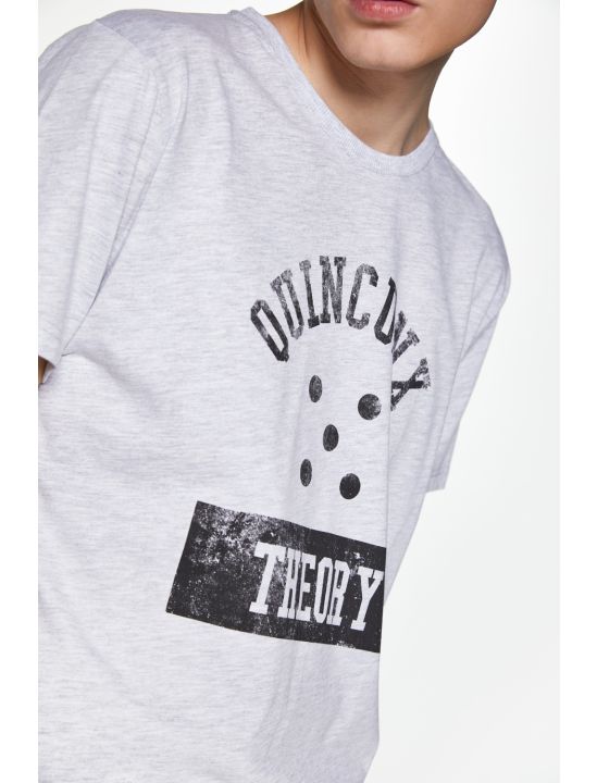 Hoodloom T-shirt με Τύπωμα Quincunx Theory