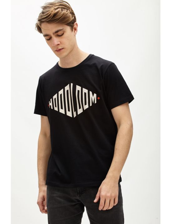 Hoodloom T-shirt με Τύπωμα Rhombus