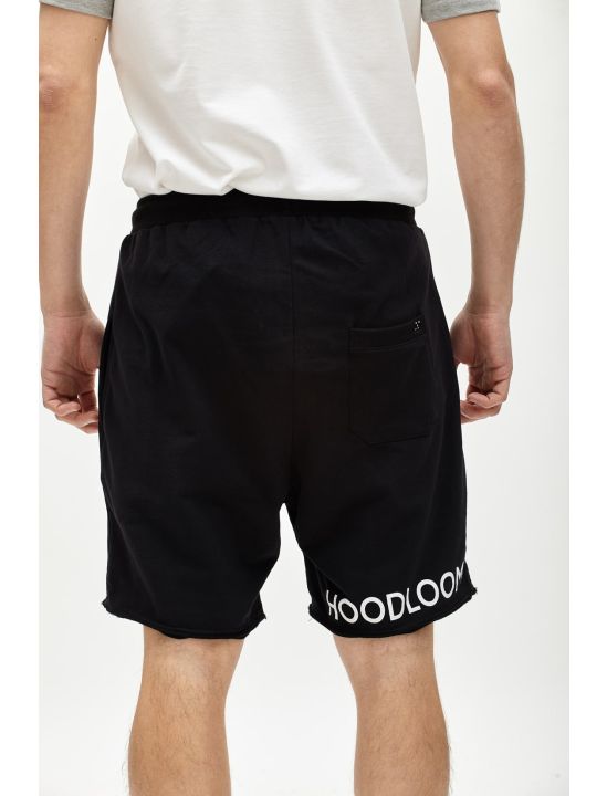Hoodloom Βερμούδα Loose Fit με Τύπωμα Πίσω