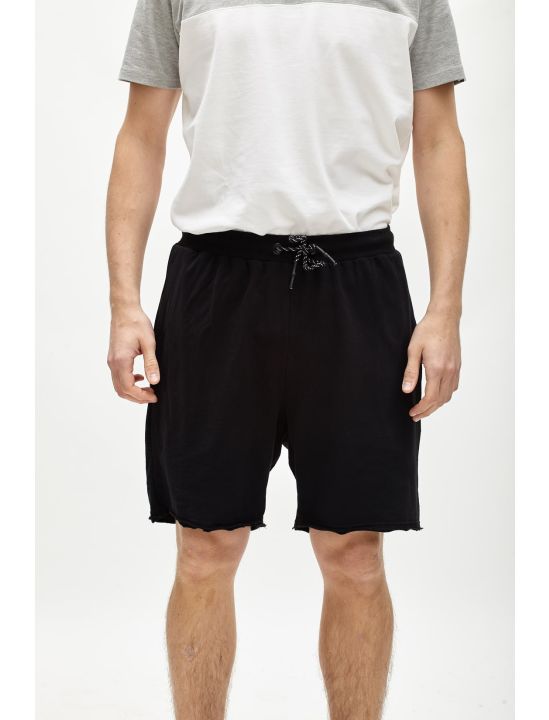 Hoodloom Βερμούδα Loose Fit με Τύπωμα Πίσω