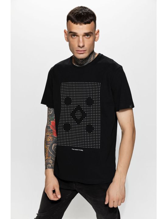 Hoodloom T-shirt με Τύπωμα From Vision To Reality