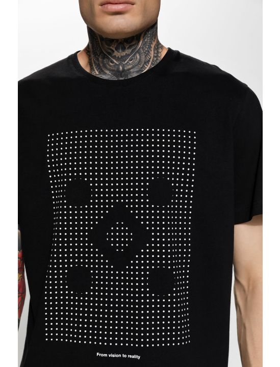 Hoodloom T-shirt με Τύπωμα From Vision To Reality