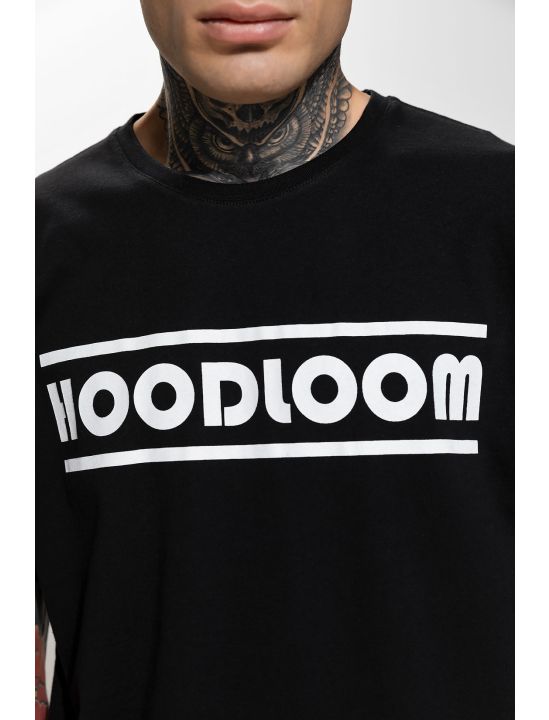Hoodloom T-shirt με Τύπωμα HL BW Lines