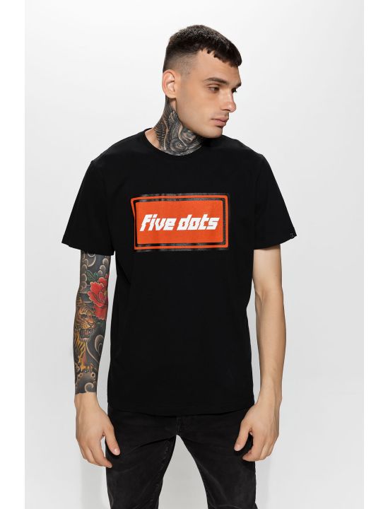 Hoodloom T-shirt με Τύπωμα Dizzy five dots