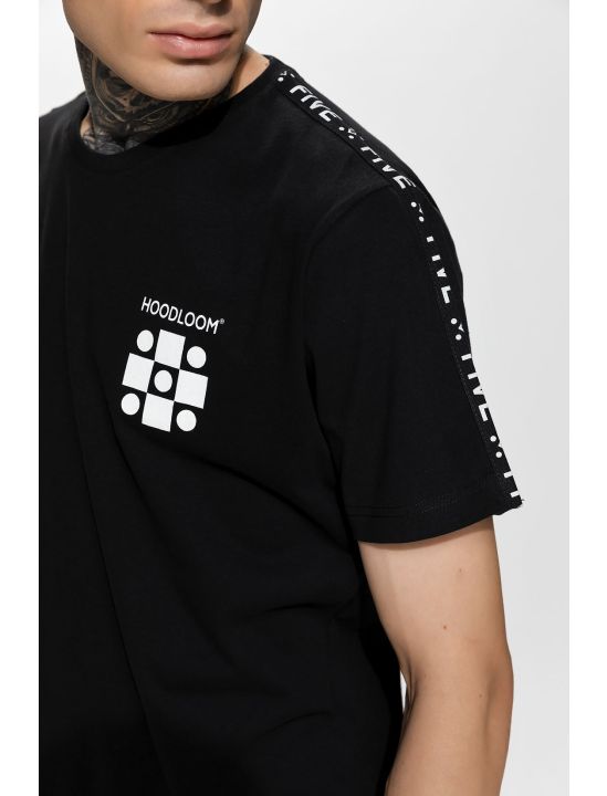 Hoodloom T-shirt με Τύπωμα&Printed Tape