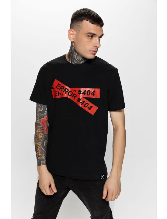 Hoodloom T-shirt με Τύπωμα ERROR#404