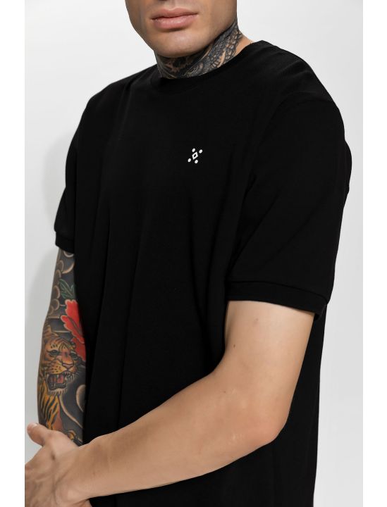 Hoodloom T-shirt Πικέ με Τύπωμα Rubber