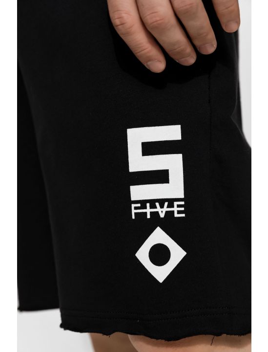 Hoodloom Βερμούδα με Τύπωμα 5FIVE