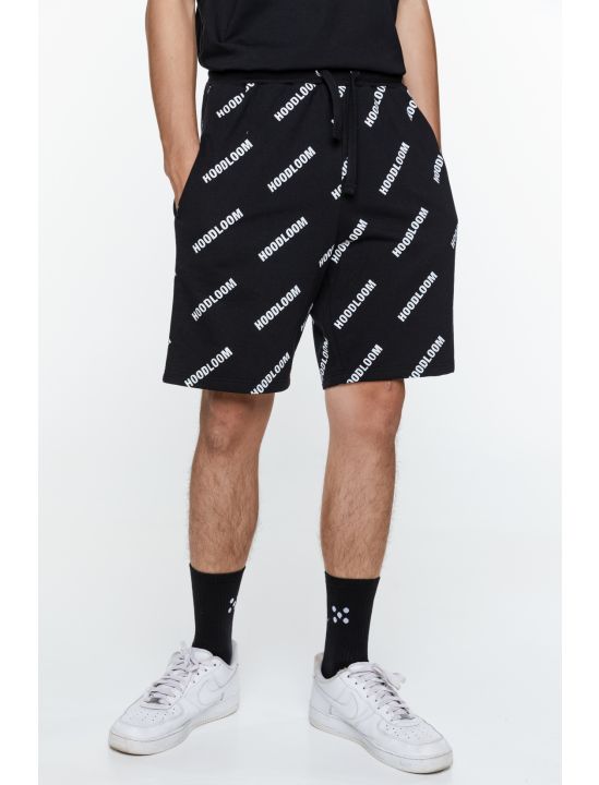 Hoodloom Βερμούδα με Τύπωμα Allover