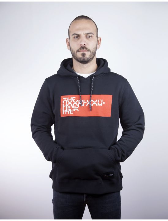 Hoodloom Μπλούζα Φούτερ με Κουκούλα&Τύπωμα Mind