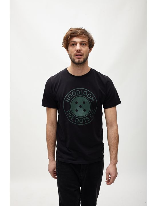Hoodloom T-shirt με Τύπωμα Button