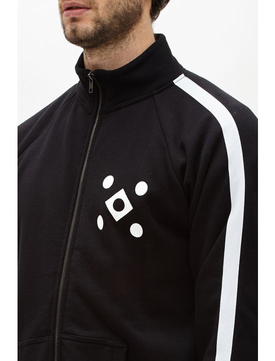 Hoodloom Ζακέτα με Ρίγα στο Μανίκι&Τύπωμα