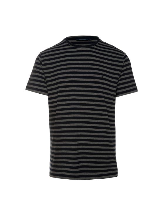 RedGreen T-shirt Ριγέ με Κέντημα Logo