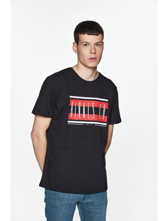 Rivals T-shirt με Τύπωμα Rivals Co