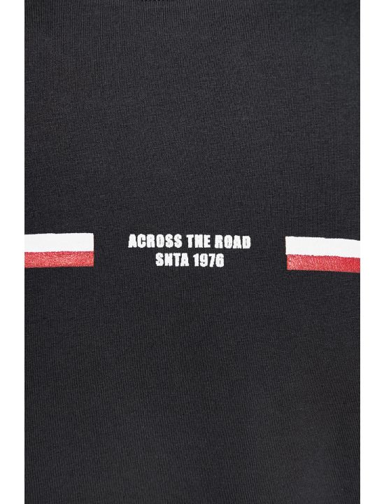 Snta T-shirt με Τύπωμα Across The Road