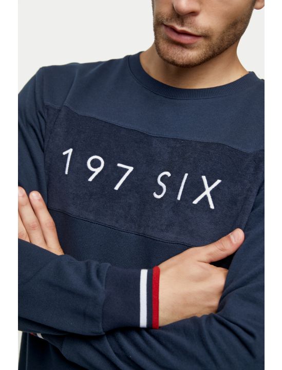 Snta Μπλούζα Φούτερ με Κέντημα 197SIX