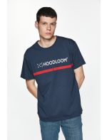 Hoodloom T-shirt με Τύπωμα Red Line