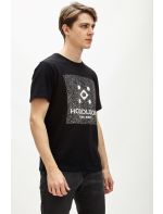 Hoodloom T-shirt με Τύπωμα Noise