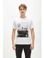 Hoodloom T-shirt με Τύπωμα Skateboarder