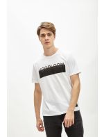 Hoodloom T-shirt με Τύπωμα 2χρωμο