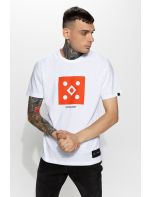 Hoodloom T-shirt με Τύπωμα Red Frame 5Dots