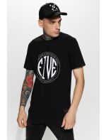 Hoodloom T-shirt με Τύπωμα FIVE In Circle