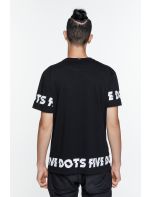 Hoodloom T-shirt με Τύπωμα Allaround 5Dots
