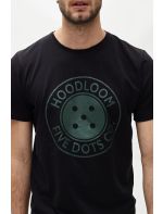 Hoodloom T-shirt με Τύπωμα Button