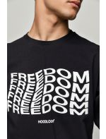 Hoodloom Μπλούζα με Μακρύ Μανίκι & Τύπωμα Freedom
