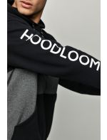 Hoodloom Μπλούζα Φούτερ με Κουκούλα&Τύπωμα στο Μανίκι