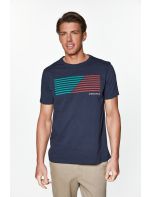 RedGreen T-shirt με Τύπωμα Color Lines