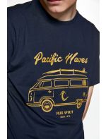 Snta T-shirt με Τύπωμα Pacific Waves