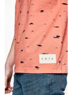 Snta T-shirt με Τύπωμα Allover Sharks