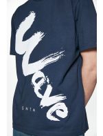 Snta T-shirt με Τύπωμα Wave