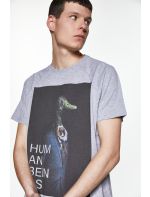 Snta T-shirt με Τύπωμα Human Beings Duck