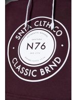 Snta Μπλούζα Φούτερ με Κουκούλα&Τύπωμα Circle N76