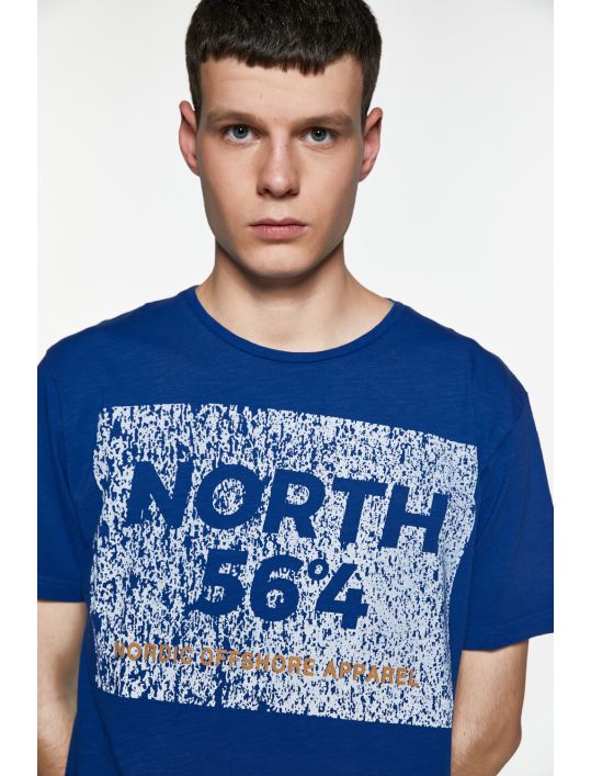 North 56°4 T-shirt με Τύπωμα Nordic Offshore Ap.