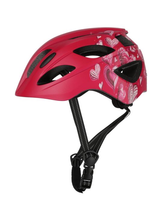 CRAZY SAFETY Cool Heart Bicycle Helmet