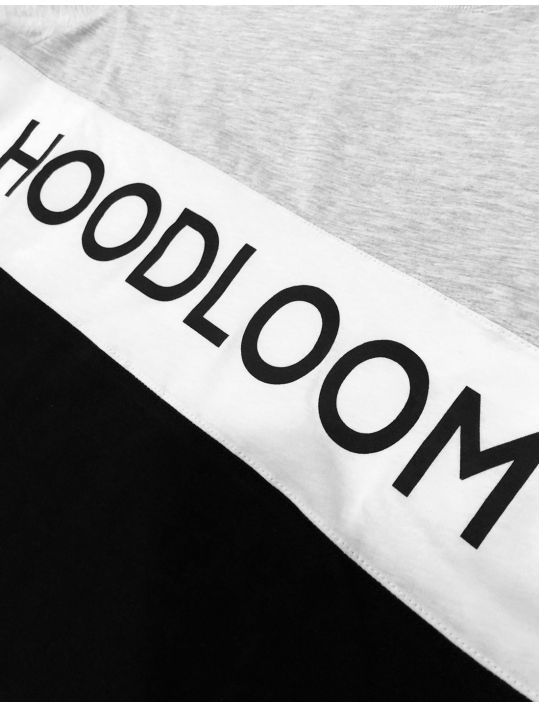 Hoodloom T-shirt 3χρωμο με Τύπωμα HL