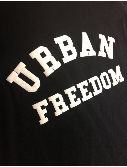 Hoodloom T-shirt με Τύπωμα Urban Freedom