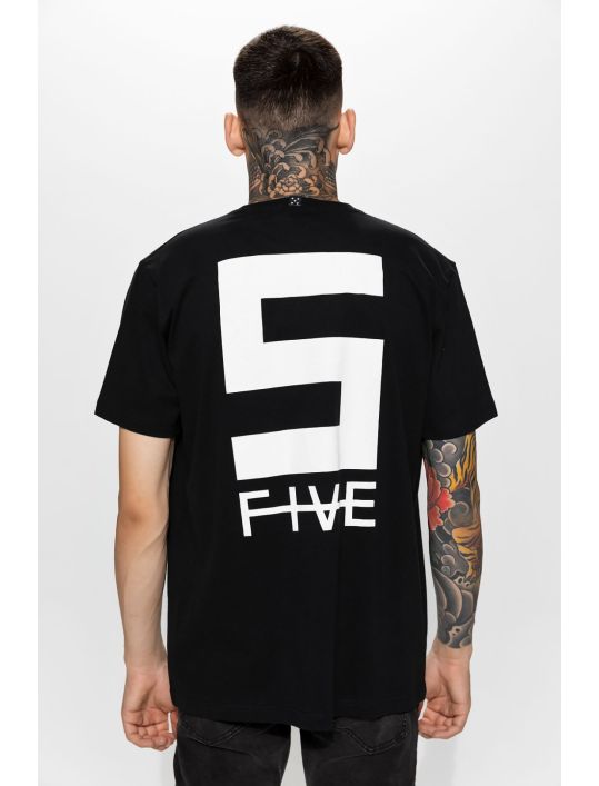 Hoodloom T-shirt με Πίσω Τύπωμα 5FIVE