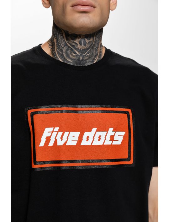 Hoodloom T-shirt με Τύπωμα Dizzy five dots
