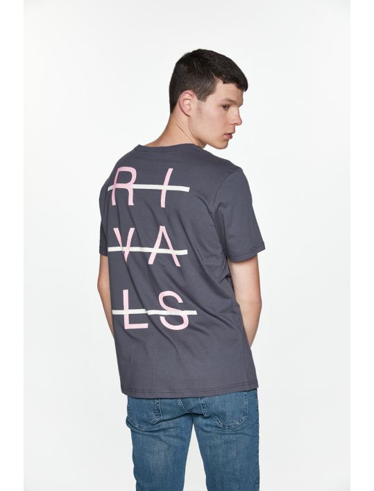 Rivals T-shirt με Πίσω Τύπωμα RV