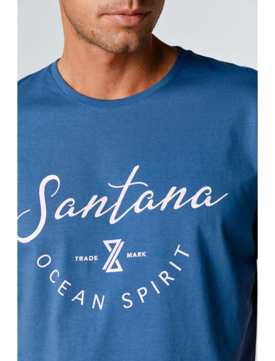 Snta T-shirt με Τύπωμα Santana Ocean Spirit